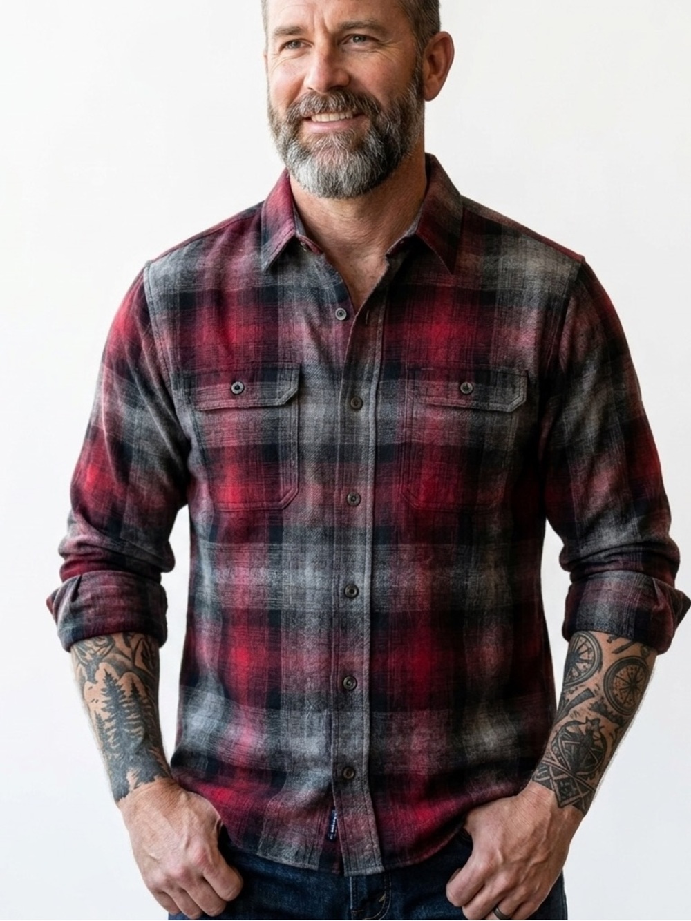 NWT - Men’s Taylor Vintage Quick Dry / High Performance Flannel - Size S